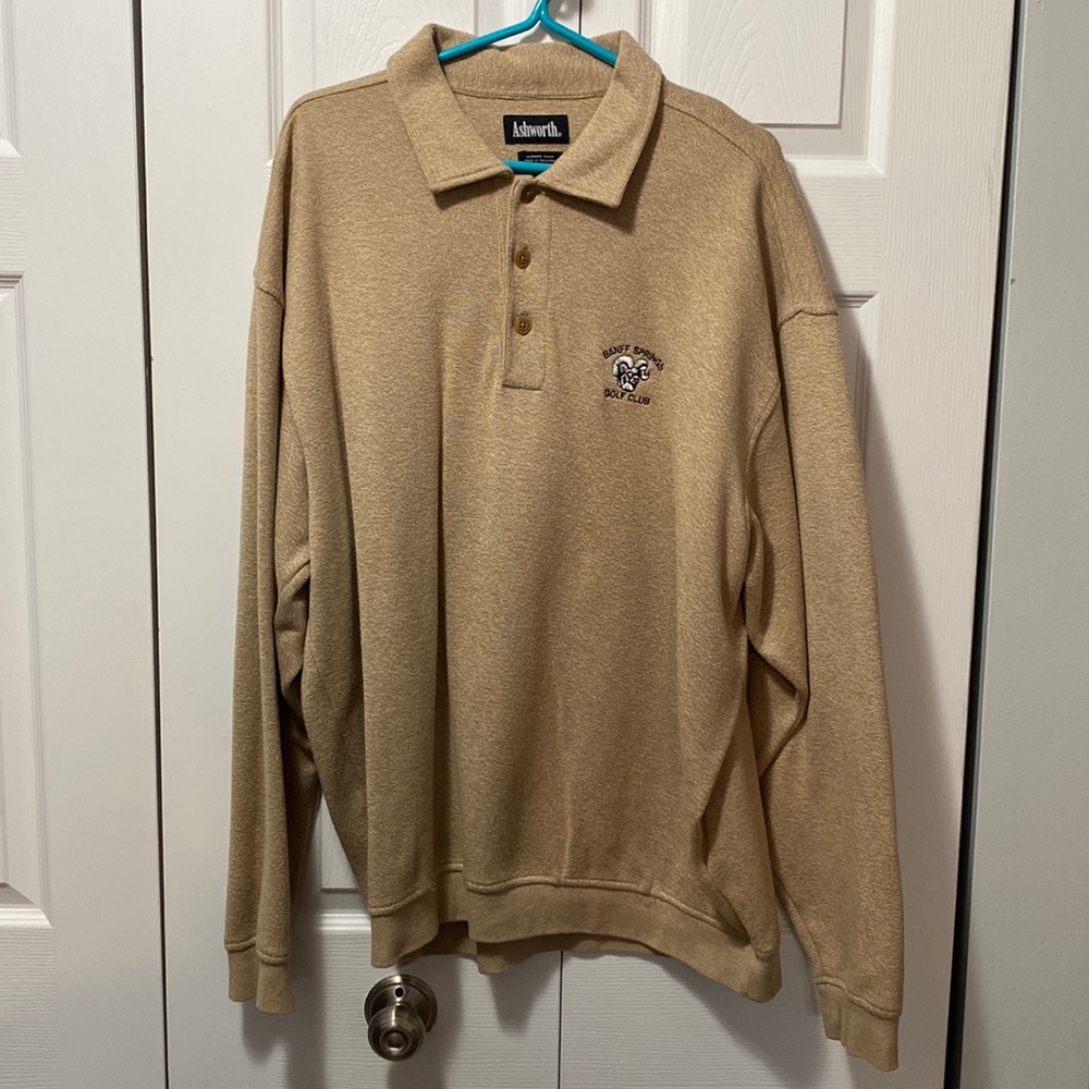 Vintage Banff Springs Golf Sweater